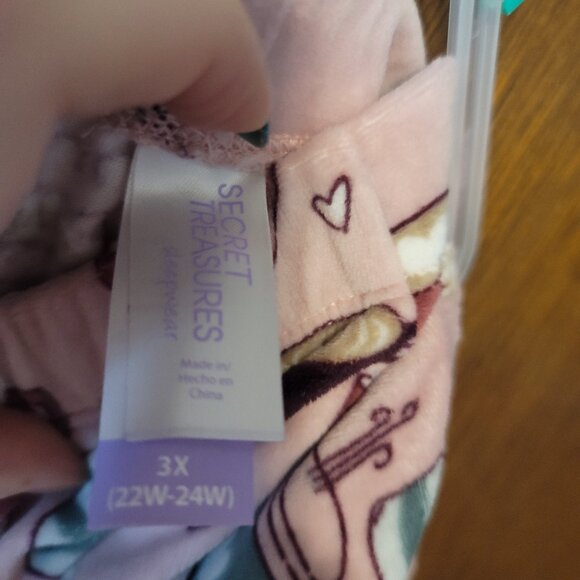 Lot of (2) Pairs of Coffee Pajama Pants - Picture 4 of 8